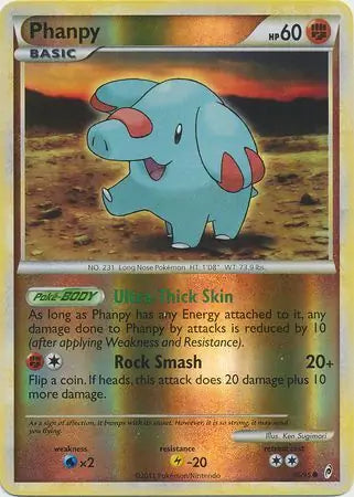 Phanpy Reverse Holo 66 - Call of Legends Pokesingles