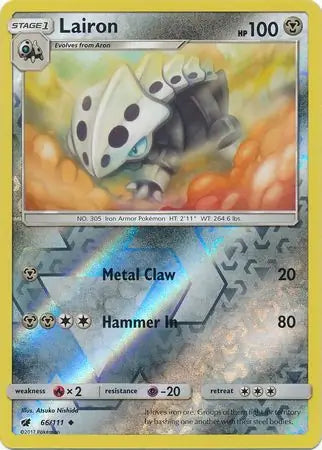 Lairon Reverse Holo 66 - Crimson Invasion Pokesingles