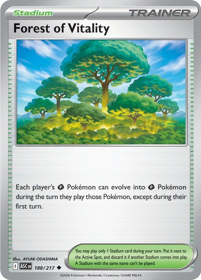 Forest of Vitality 188 (Reverse Holofoil) - ME: Ascended Heroes