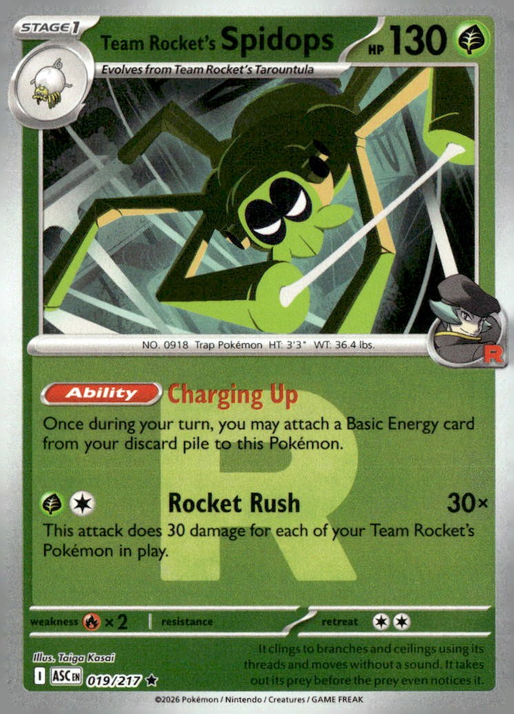 Team Rocket's Spidops (Team Rocket)