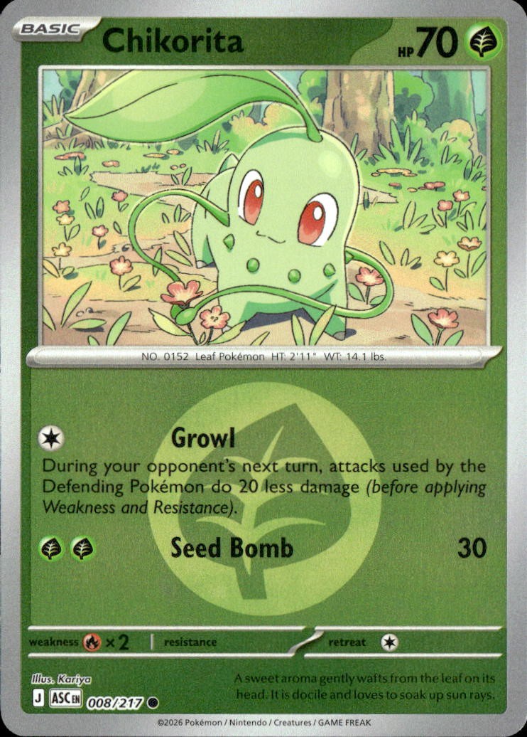 Chikorita (Energy Symbol Pattern)