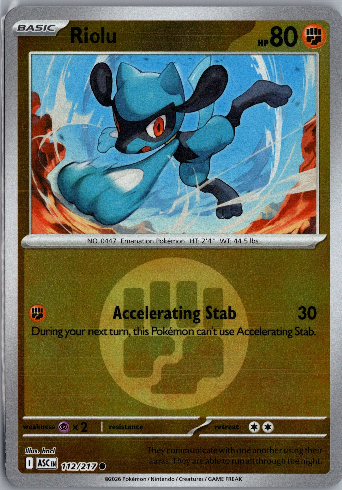 Riolu (Energy Symbol Pattern)