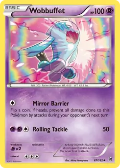 Wobbuffet 67 - Breakthrough Pokesingles