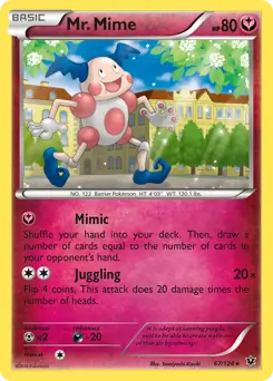 Mr. Mime 67 - Fates Collide Pokesingles