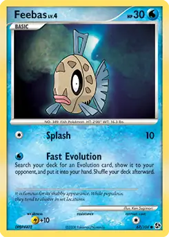 Feebas 67 - Great Encounters Pokesingles