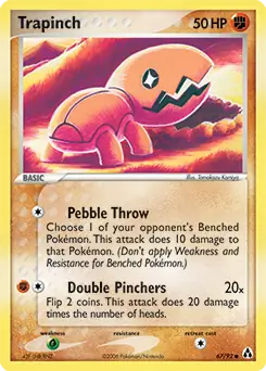 Trapinch 67 - Legend Maker Pokesingles