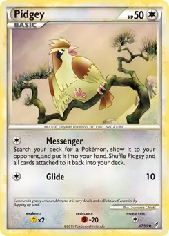 Pidgey 67 - Call of Legends Pokesingles
