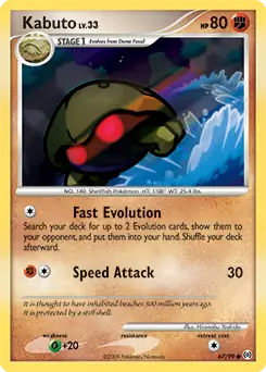Kabuto 67 - Arceus Pokesingles