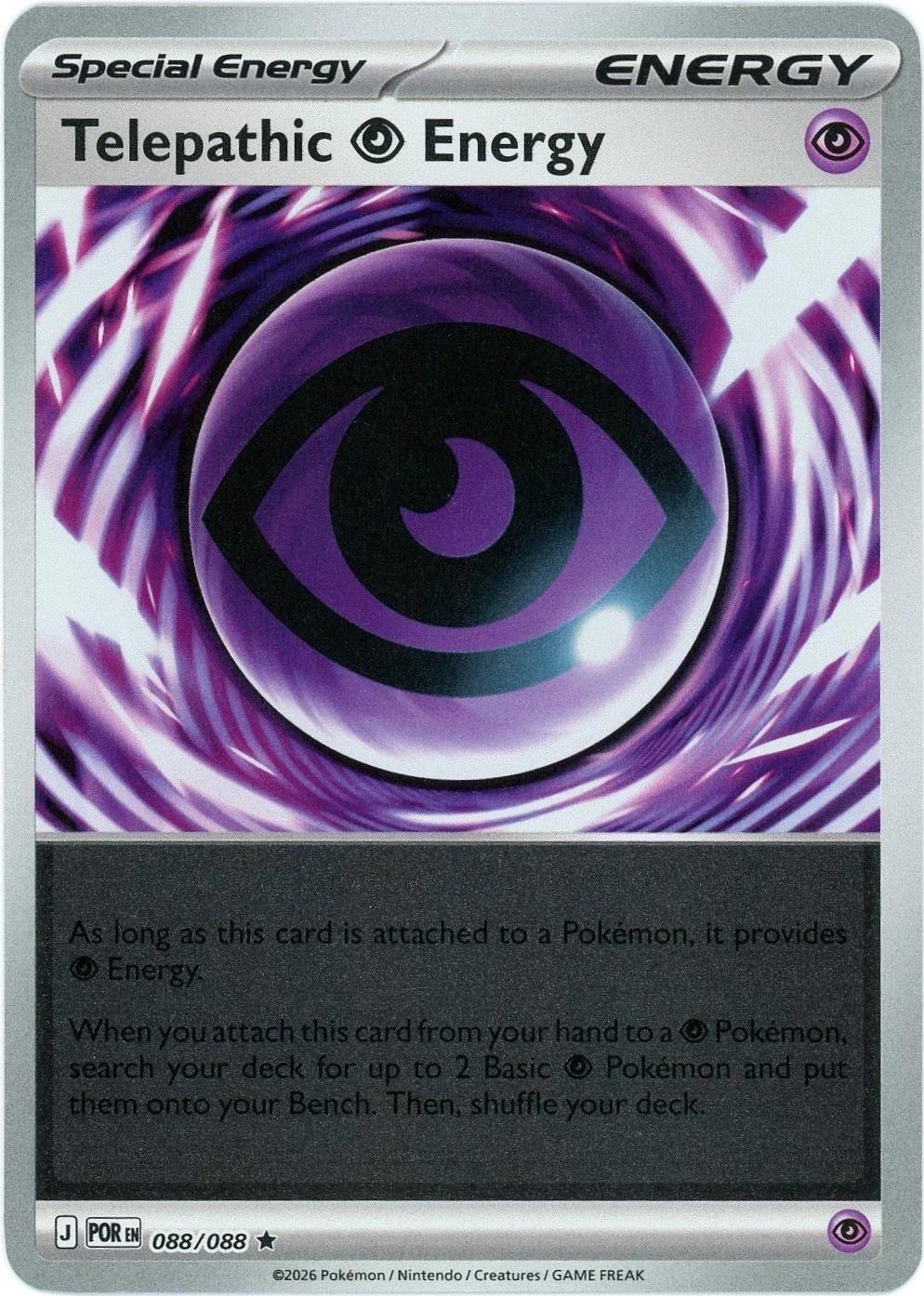 Telepathic Psychic Energy 088 - ME03: Perfect Order - Reverse Holofoil