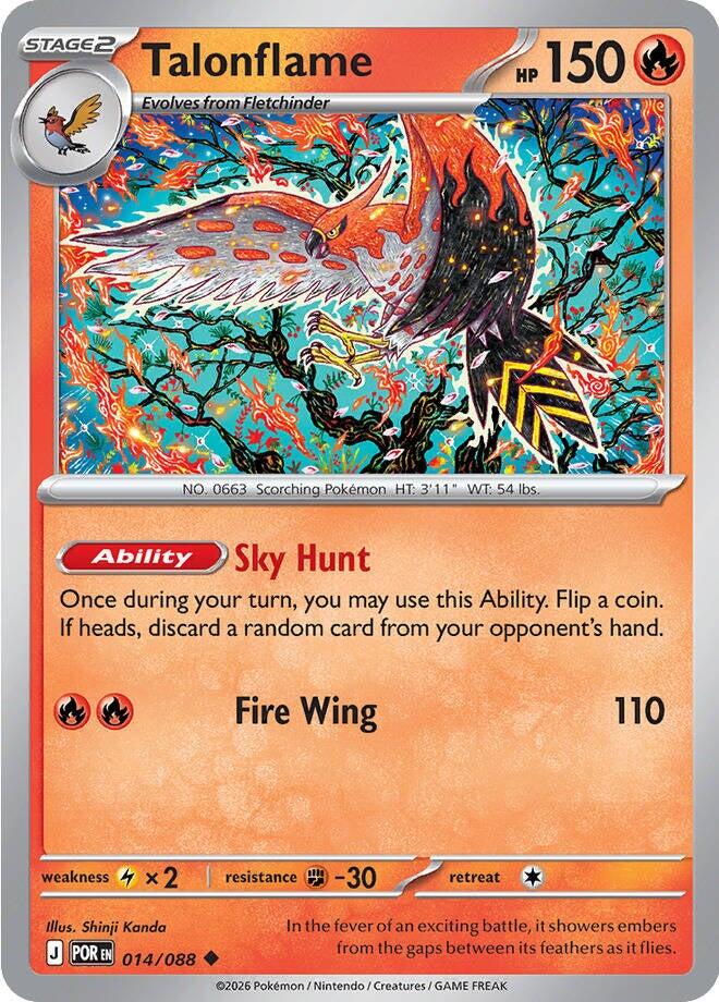 Talonflame 014 - ME03: Perfect Order