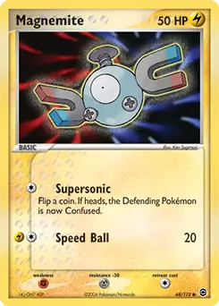 Magnemite 68 - Fire Red Leaf Green Pokesingles
