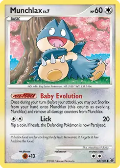 Munchlax 68 - Majestic Dawn Pokesingles