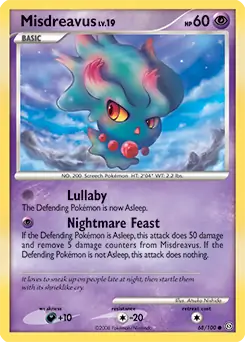 Misdreavus 68 - Stormfront Pokesingles