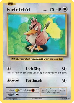 Farfetch'd 68 - Evolutions Pokesingles