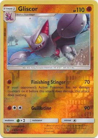 Gliscor Reverse Holo 68 - Guardians Rising Pokesingles