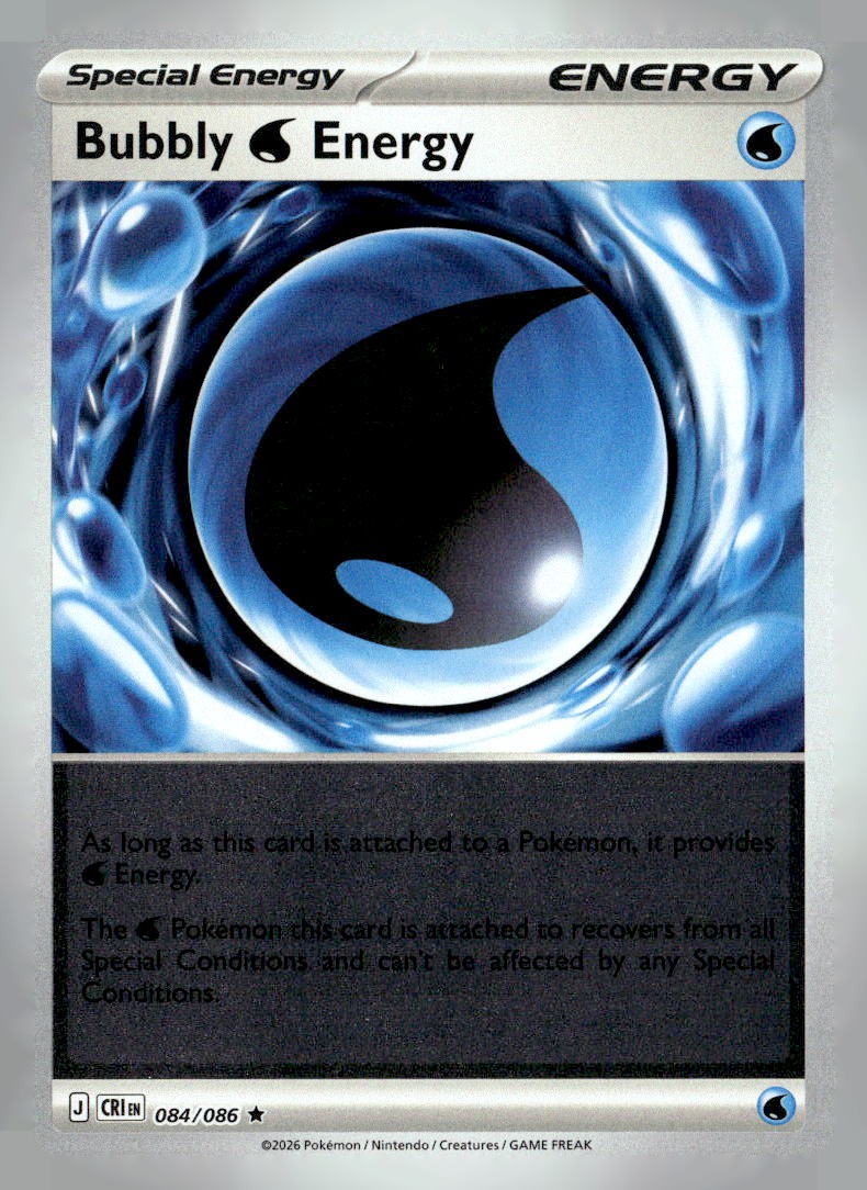 Bubbly W Energy 084 - ME04: Chaos Rising - Reverse Holofoil