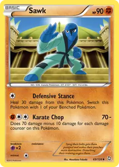 Sawk 69 - Dragons Exalted Pokesingles