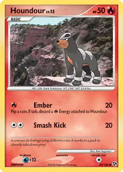 Houndour 69 - Great Encounters Pokesingles