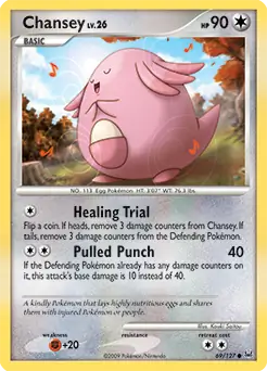 Chansey 69 - Platinum Pokesingles