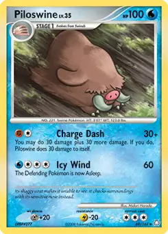 Piloswine 69 - Legends Awakened Pokesingles