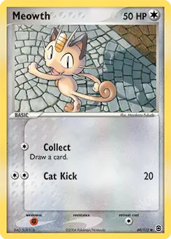 Meowth 69 - Fire Red Leaf Green Pokesingles