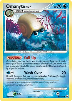 Omanyte 69 - Majestic Dawn Pokesingles