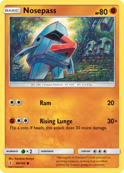 Nosepass 69 - Guardians Rising Pokesingles