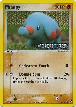 Phanpy Reverse Holo 69 - Deoxys Pokesingles
