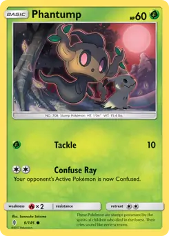Phantump 6 - Guardians Rising Pokesingles
