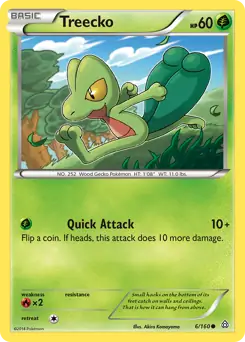 Treecko 6 - Primal Clash Pokesingles