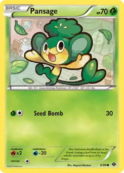 Pansage 6 - Next Destinies Pokesingles