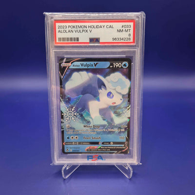 Alolan Vulpix V - 033/195 (Holiday Calendar)