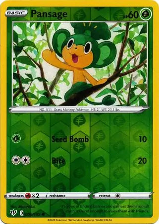 Pansage Reverse Holo 006, Darkness Ablaze | Sword & Shield, , 3.00 kr, Pokesingles. Kjøp pokemon kort til lave priser hos oss.