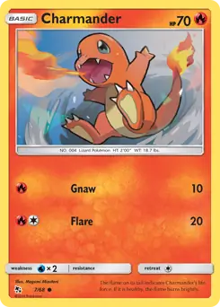 Charmander 7, Hidden Fates | Sun & Moon, nonholo, 3.00 kr, Pokesingles. Kjøp pokemon kort til lave priser hos oss.