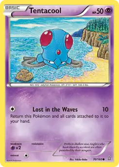 Tentacool 70 - Primal Clash Pokesingles
