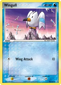 Wingull 70 - Crystal Guardians Pokesingles