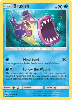 Bruxish 70 - Lost Thunder Pokesingles