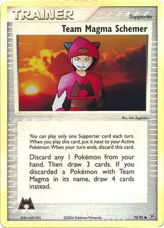 Team Magma Schemer Reverse Holo 70 - Team Magma vs Team Aqua Pokesingles