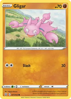 Gligar 071 - Battle Styles