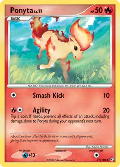 Ponyta 71 - Stormfront Pokesingles