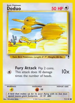 Doduo 71 - Legendary Collection Pokesingles