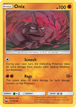 Onix 71 - Celestial Storm Pokesingles