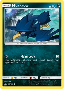 Murkrow 71 - Ultra Prism Pokesingles