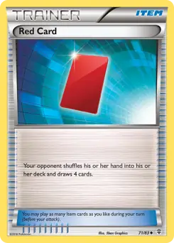 Red Card 71 - Generations Pokesingles