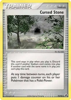 Cursed Stone 72 - Legend Maker Pokesingles