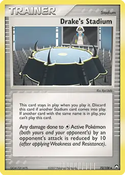 Drake's Stadium 72 - Power Keepers Pokesingles