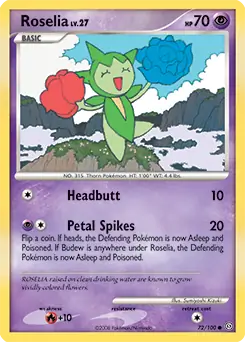 Roselia 72 - Stormfront Pokesingles