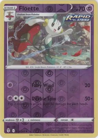 Floette Reverse Holo 072, Evolving Skies | Sword & Shield, , 5.00 kr, Pokesingles. Kjøp pokemon kort til lave priser hos oss.