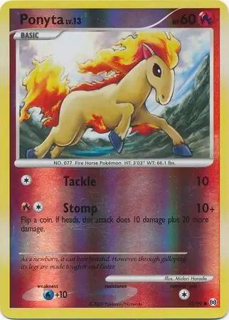 Ponyta Reverse Holo 72 - Arceus Pokesingles