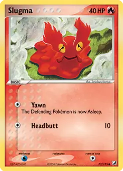Slugma 73 - Unseen Forces Pokesingles
